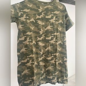 Camo T-Shirt Dress